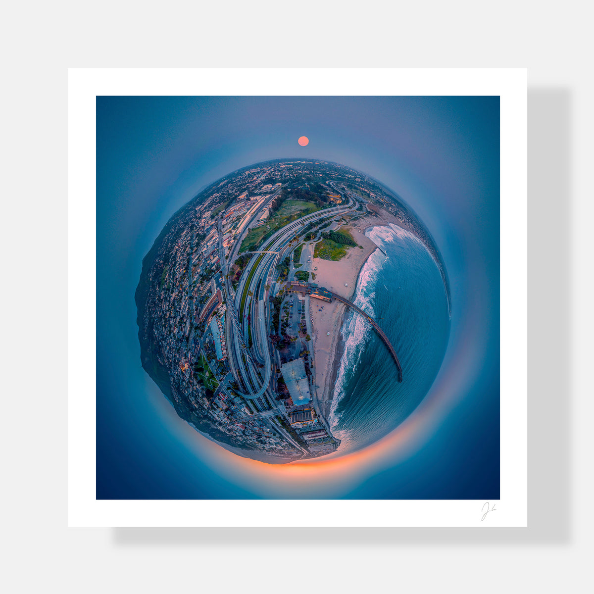 Ventura Pier Beach (2017) - Signed Print