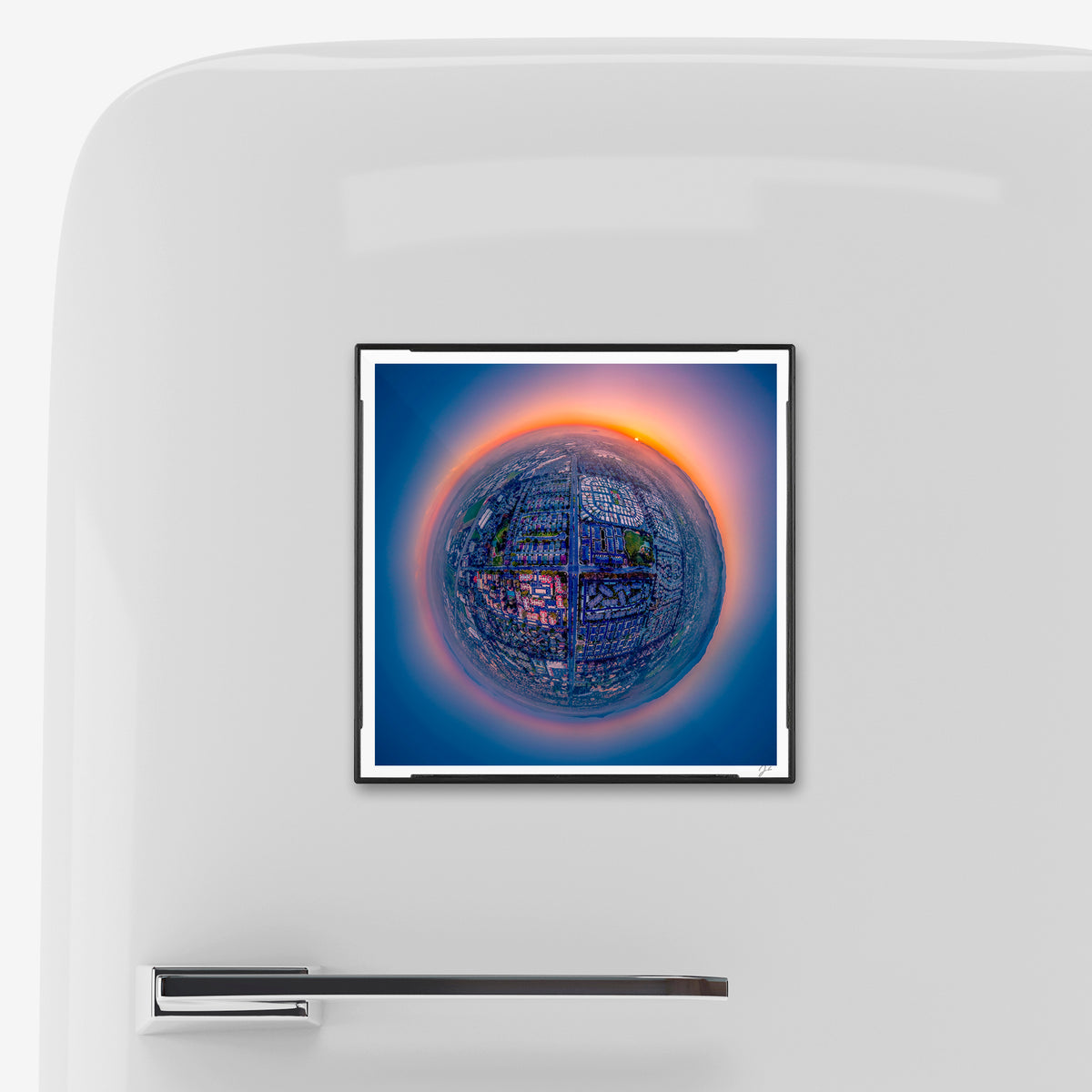 Ventura Sunset (2018) - Magnetic Mini Framed Signed Print