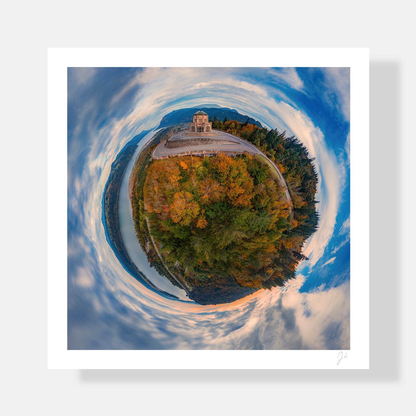 Vista House at Crown Point (2025) - Signed Print