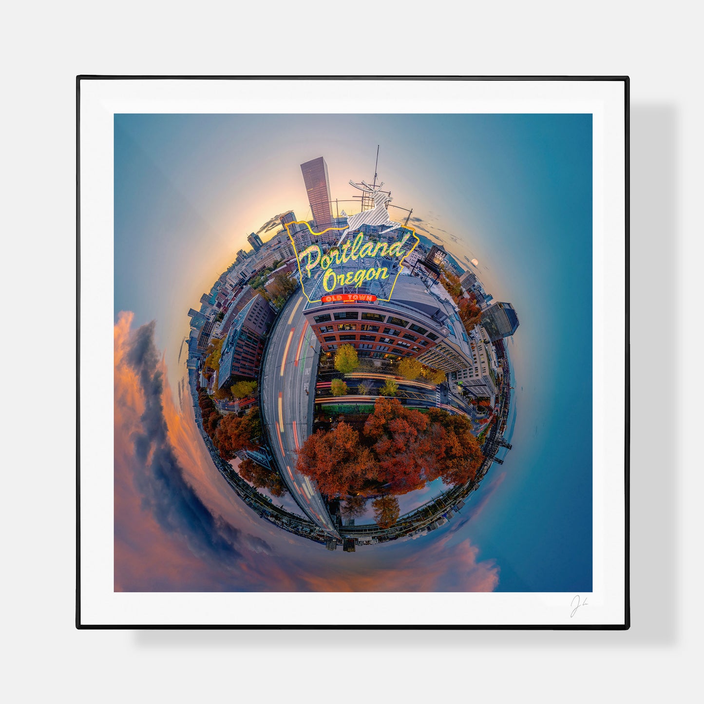 Welcome to Portland (2023) - Signed Print