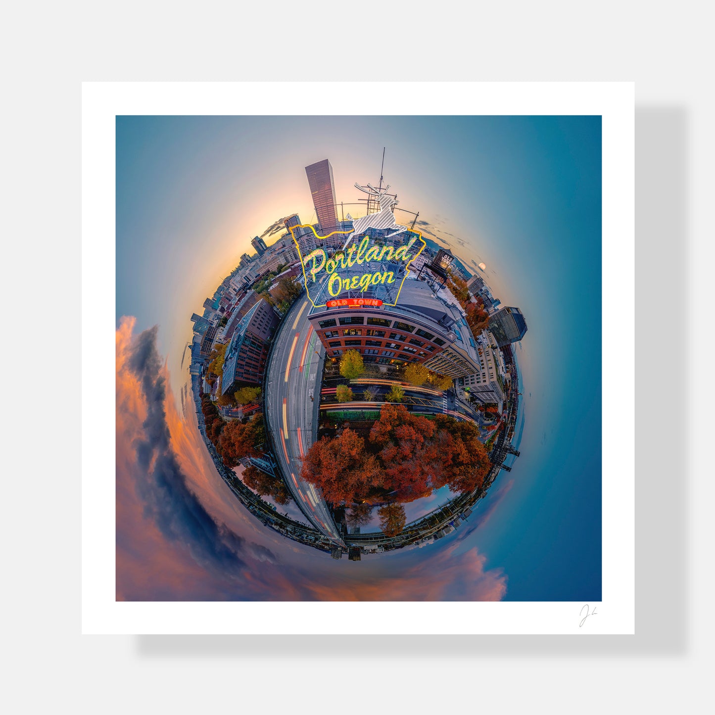 Welcome to Portland (2023) - Signed Print