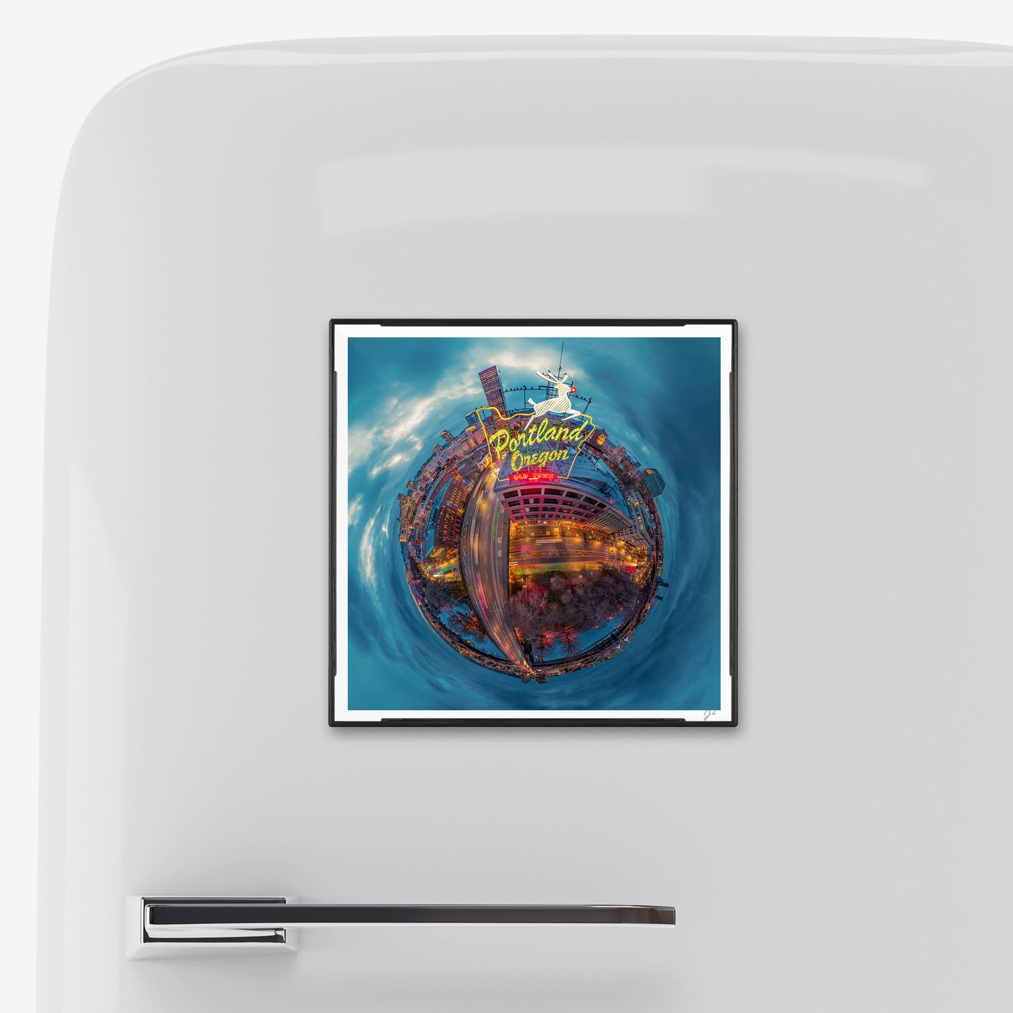 Welcome to Portland (2025) - Magnetic Mini Framed Signed Print