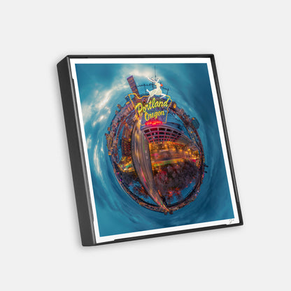 Welcome to Portland (2025) - Magnetic Mini Framed Signed Print