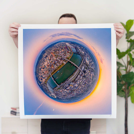 Willamette River Sunrise (2024) - Signed & Numbered Museum Grade Print
