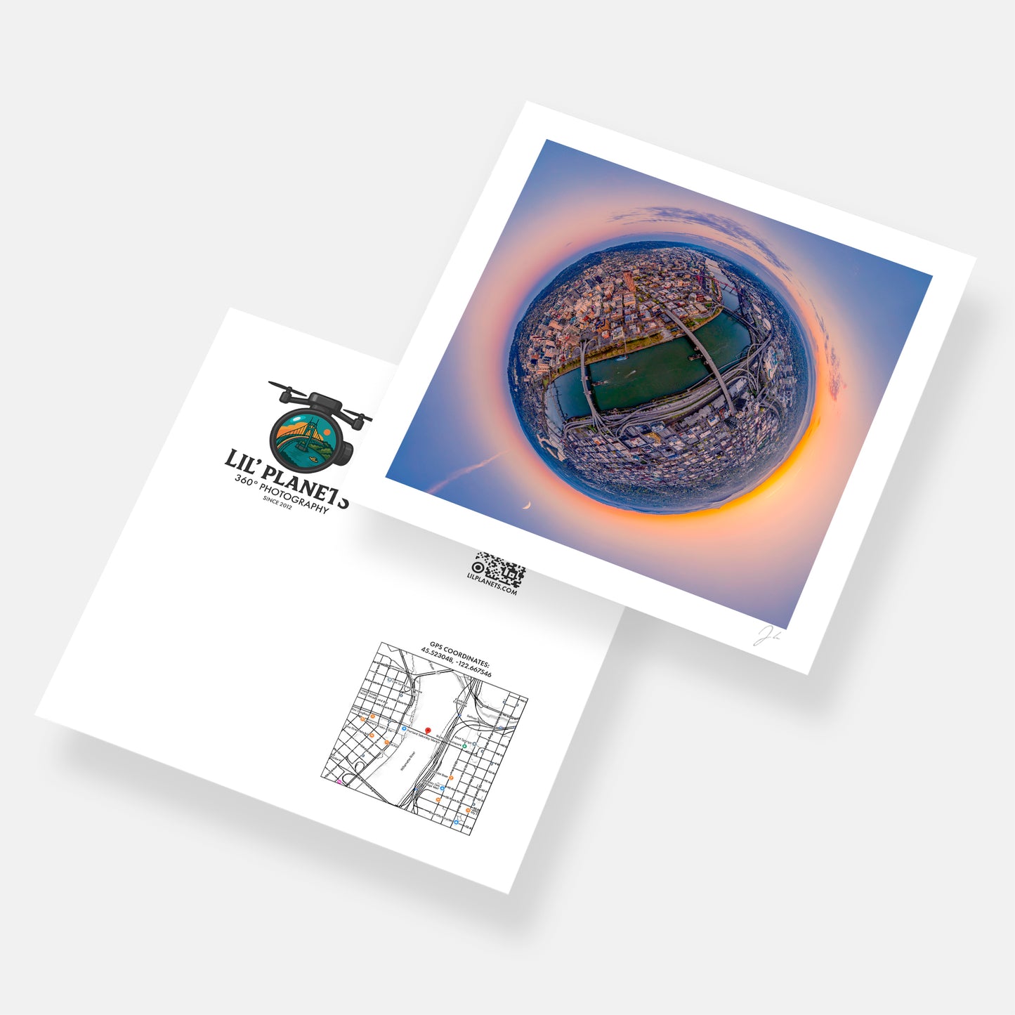 Willamette River Sunrise (2024) - Signed Print