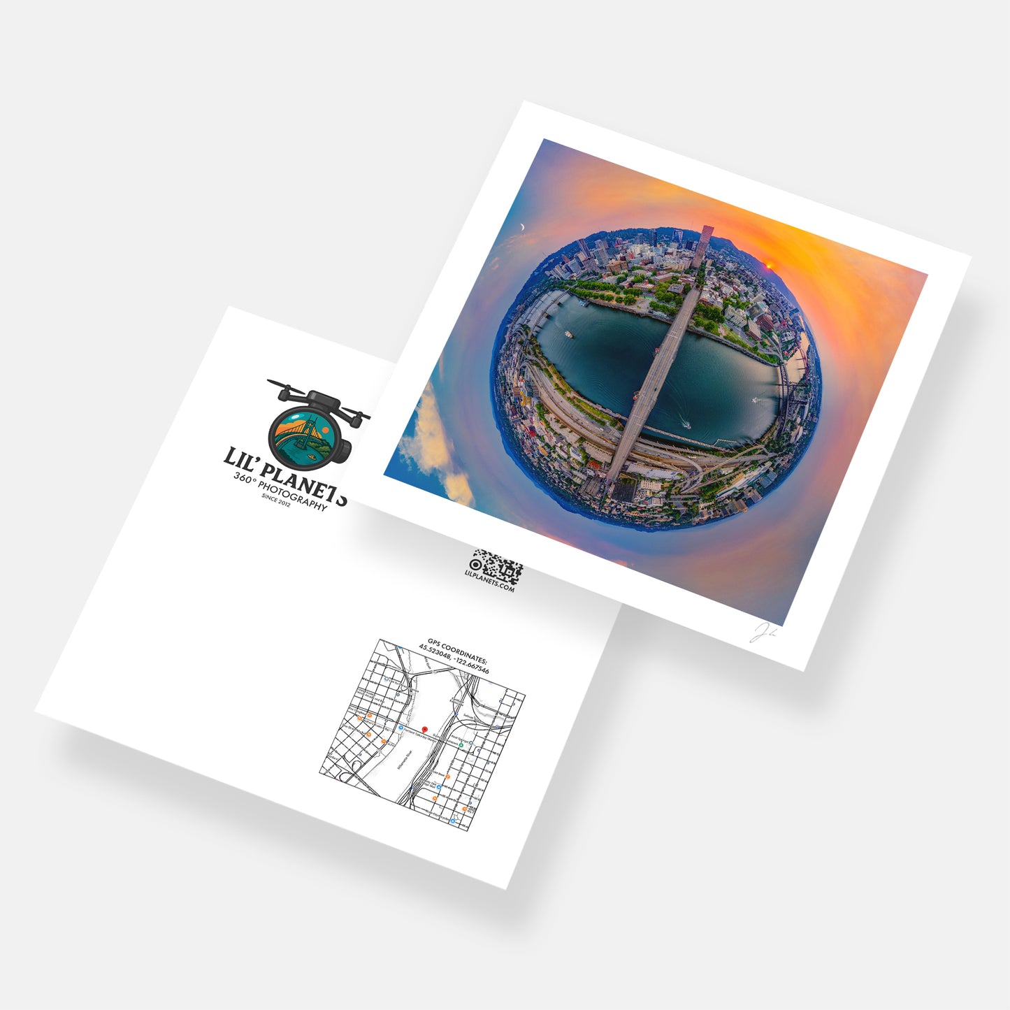 Willamette River Sunset (2024) - Signed Print