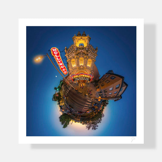 Lil' Planets 8x8" (Small) / Print Only Hollywood Theatre (2024) - Signed Archival Print