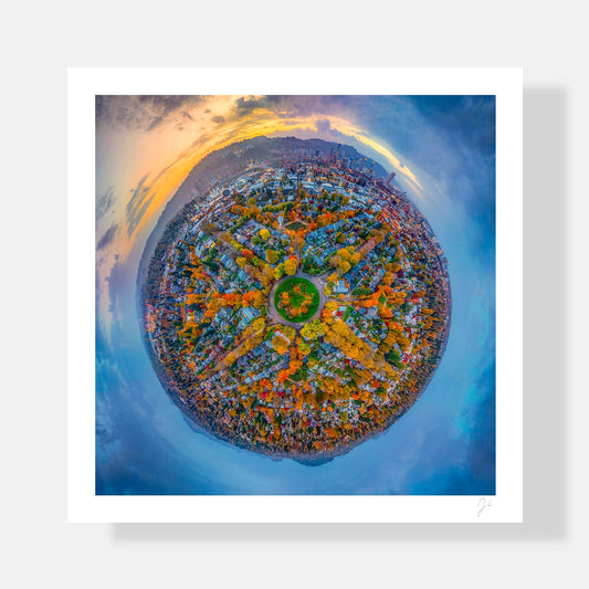 Lil' Planets 8x8" (Small) / Print Only Ladd's Addition (2024) - Signed Archival Print