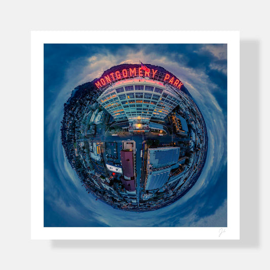 Lil' Planets 8x8" (Small) / Print Only Montgomery Park (2024) - Signed Archival Print